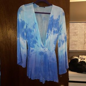 Tye dye romper.